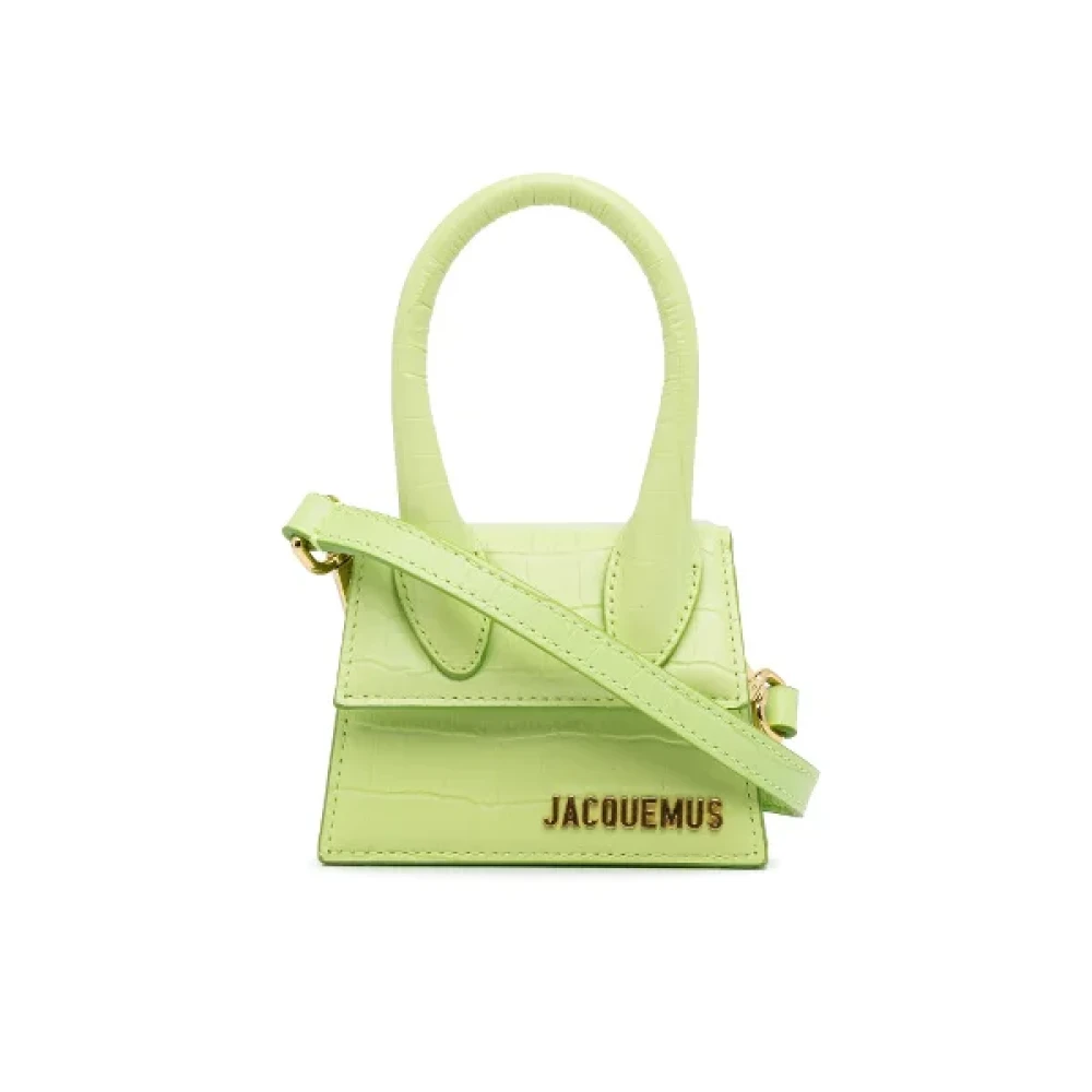 Jacquemus Pre-owned Leather crossbody-bags Green Dames