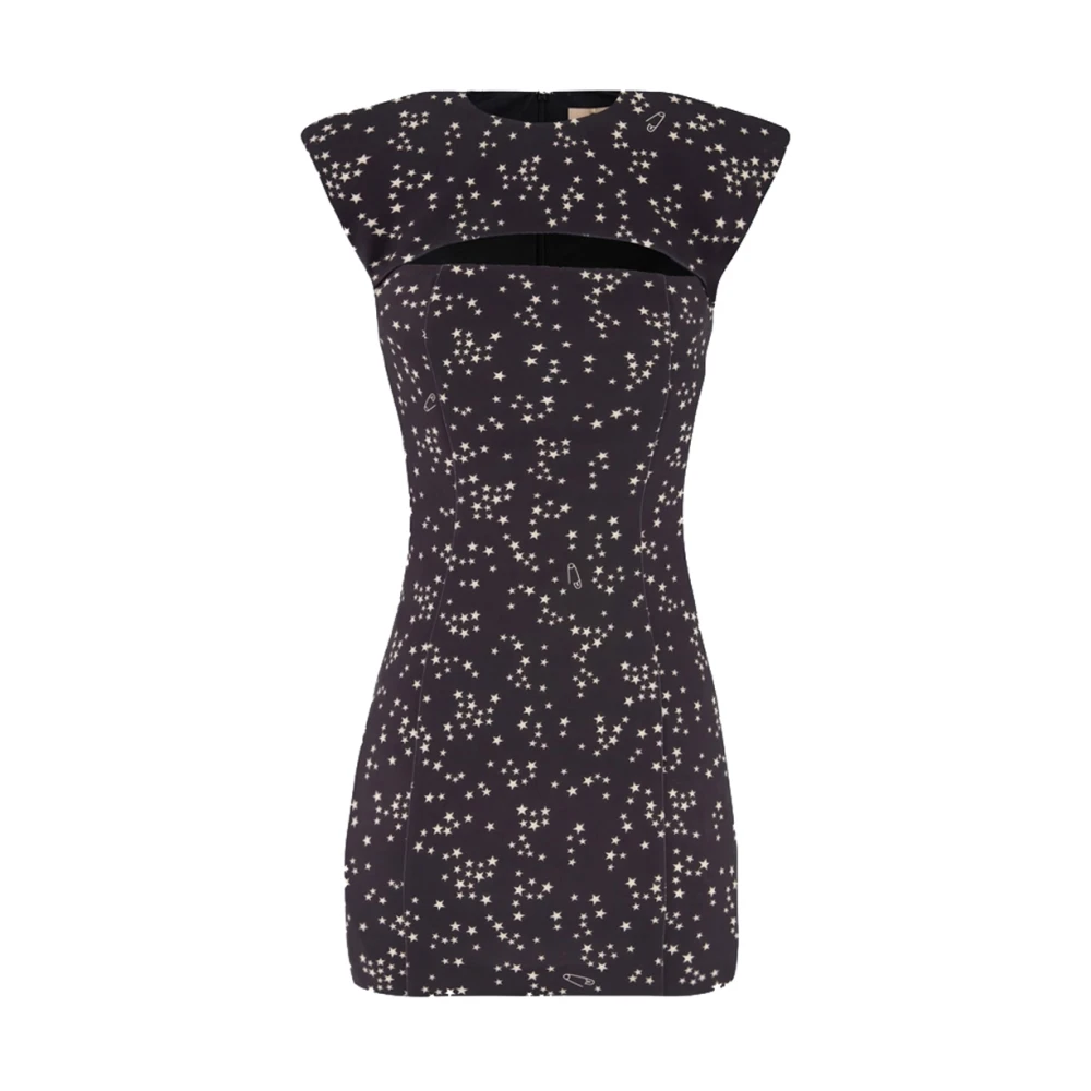 Aniye By Mini Jurk Milk Star Zwart Multicolor Dames