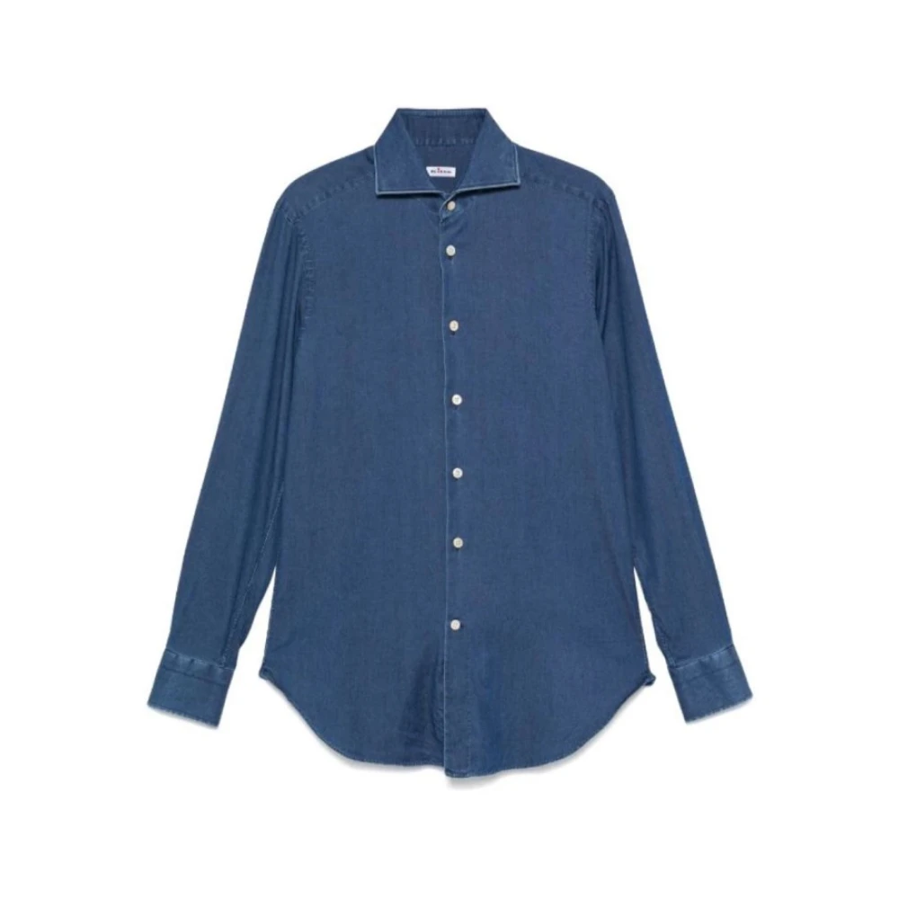 Shirts > Denim Shirts - - Kiton - Modalova