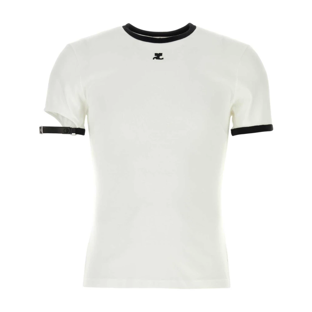 Courrèges T-Shirts White Heren