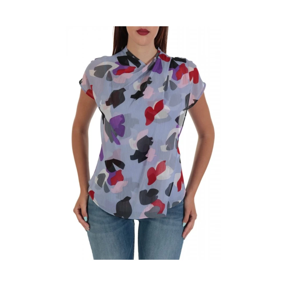 Emporio Armani Vrouw Multicolor Sleeveless Surah Top
