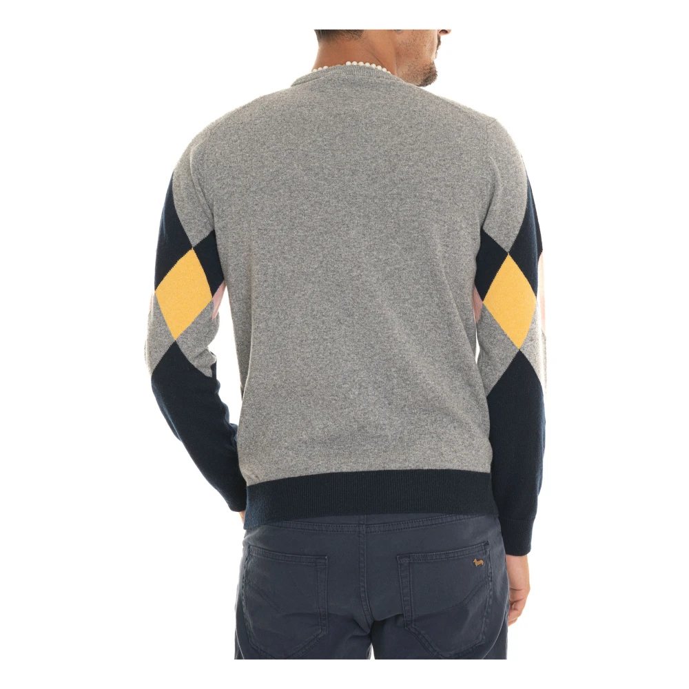 Harmont & Blaine Stijlvolle Gebreide Trui voor Mannen Multicolor Heren