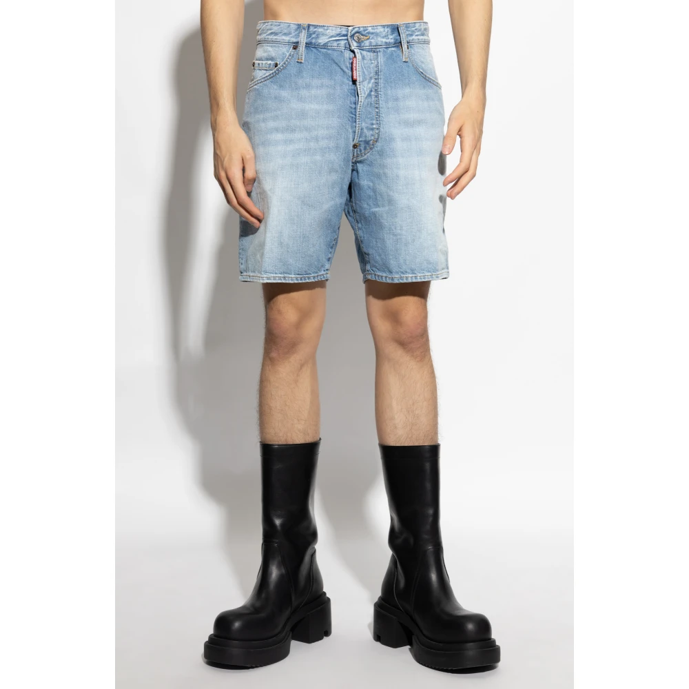 Dsquared2 Denim shorts Marine Blue Heren