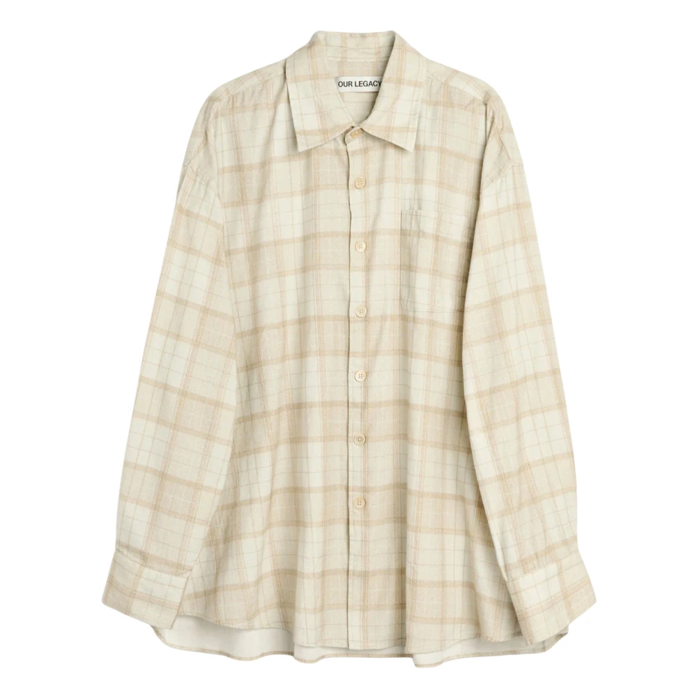 Our Legacy , Casual Shirts, Male, Multicolor, M, Borrowed Shirt