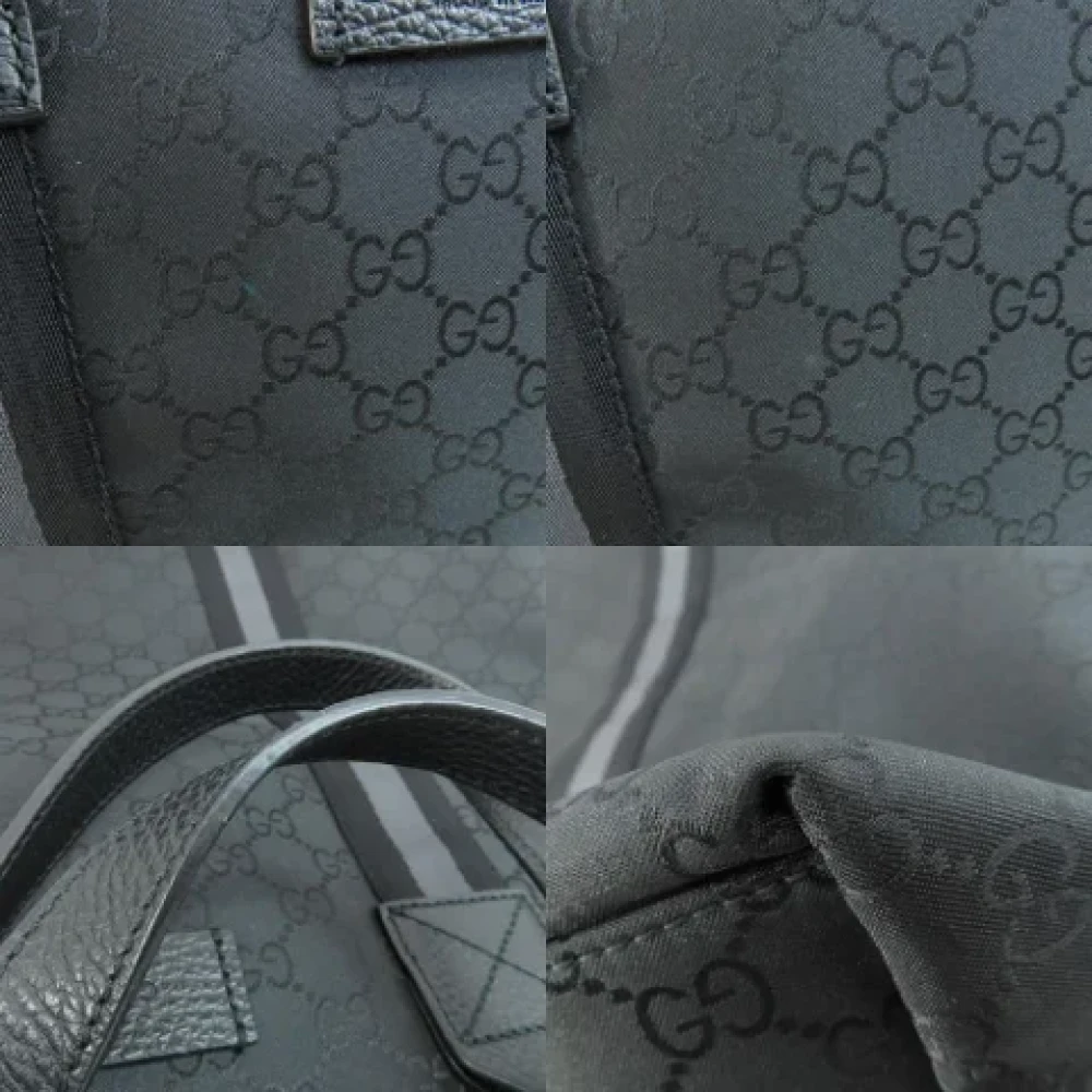 Gucci Vintage Pre-owned Nylon totes Black Dames