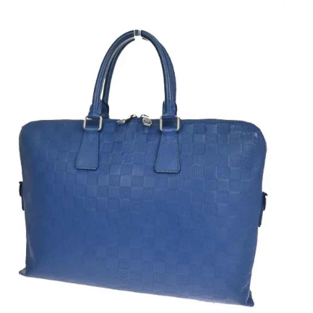 Louis Vuitton Vintage Pre-owned Canvas louis-vuitton-bags Blue Heren