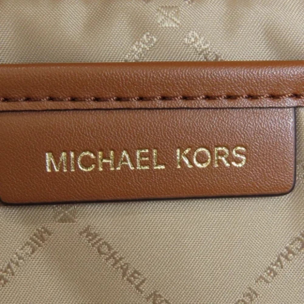 Michael Kors Pre-owned Plastic backpacks White Dames