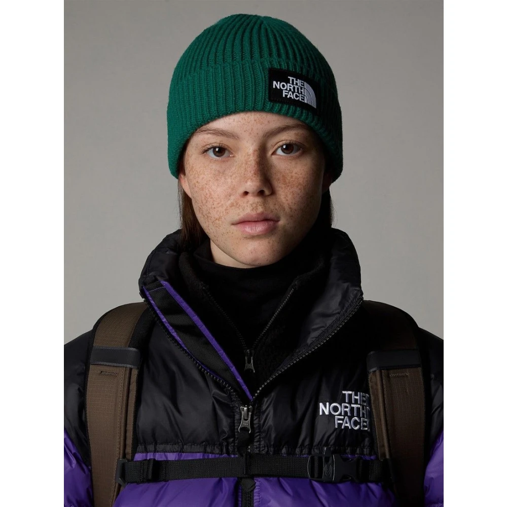 The North Face Logo Box Muts Green Dames