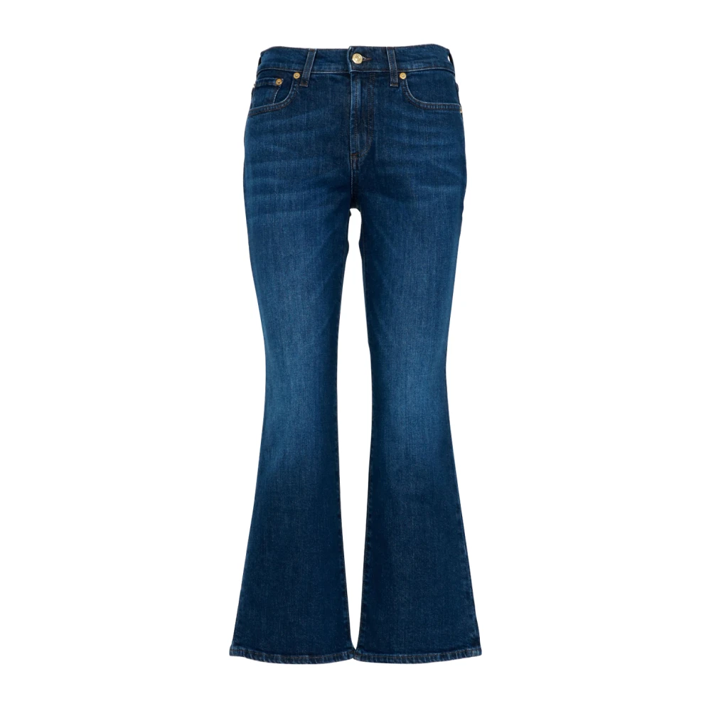 Roy Roger's Denim Bootcut Jeans met Salpa Patch Blue Dames