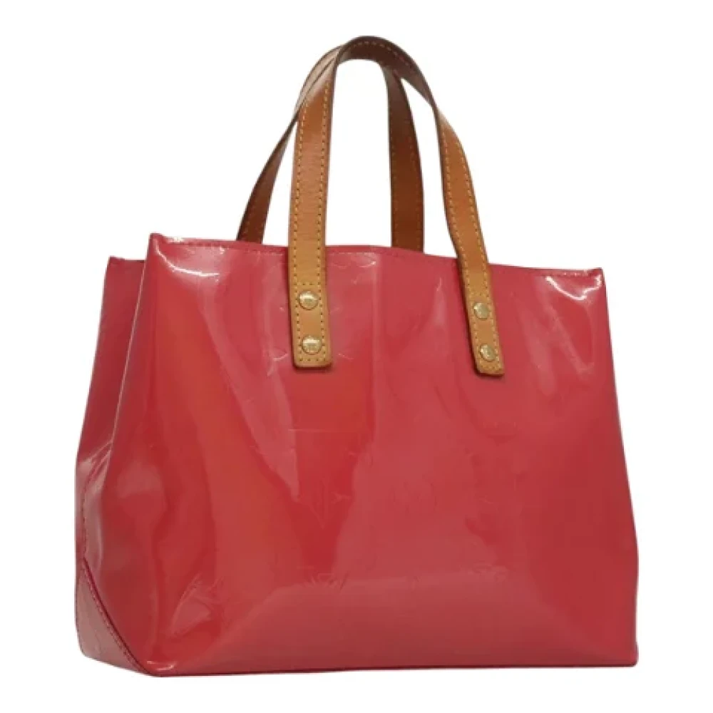Louis Vuitton Vintage Pre-owned Leather handbags Red Dames