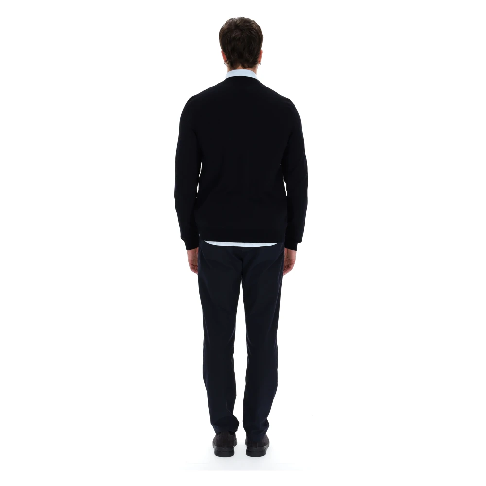 A.p.c. Blauwe Katoenen Cardigan Sweater Blue Heren