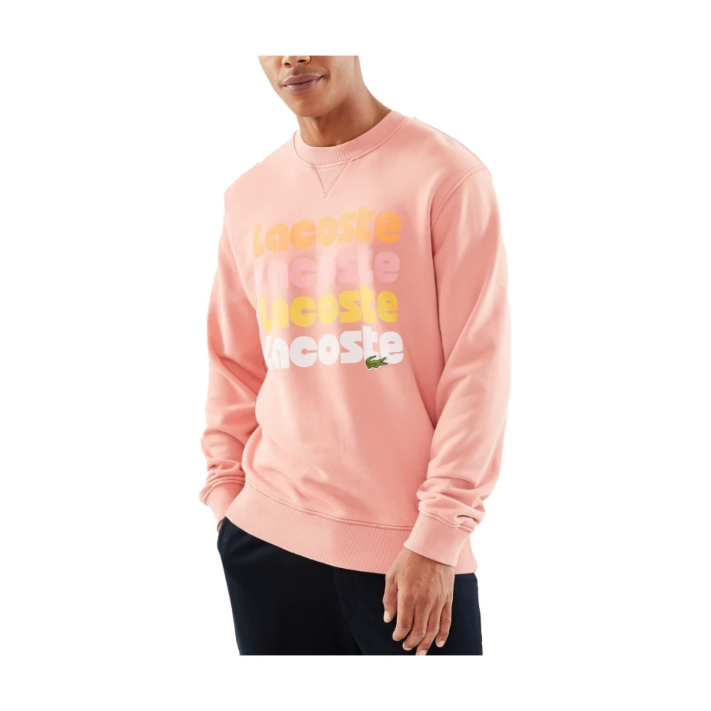 Lacoste Sweatshirts Pink Heren