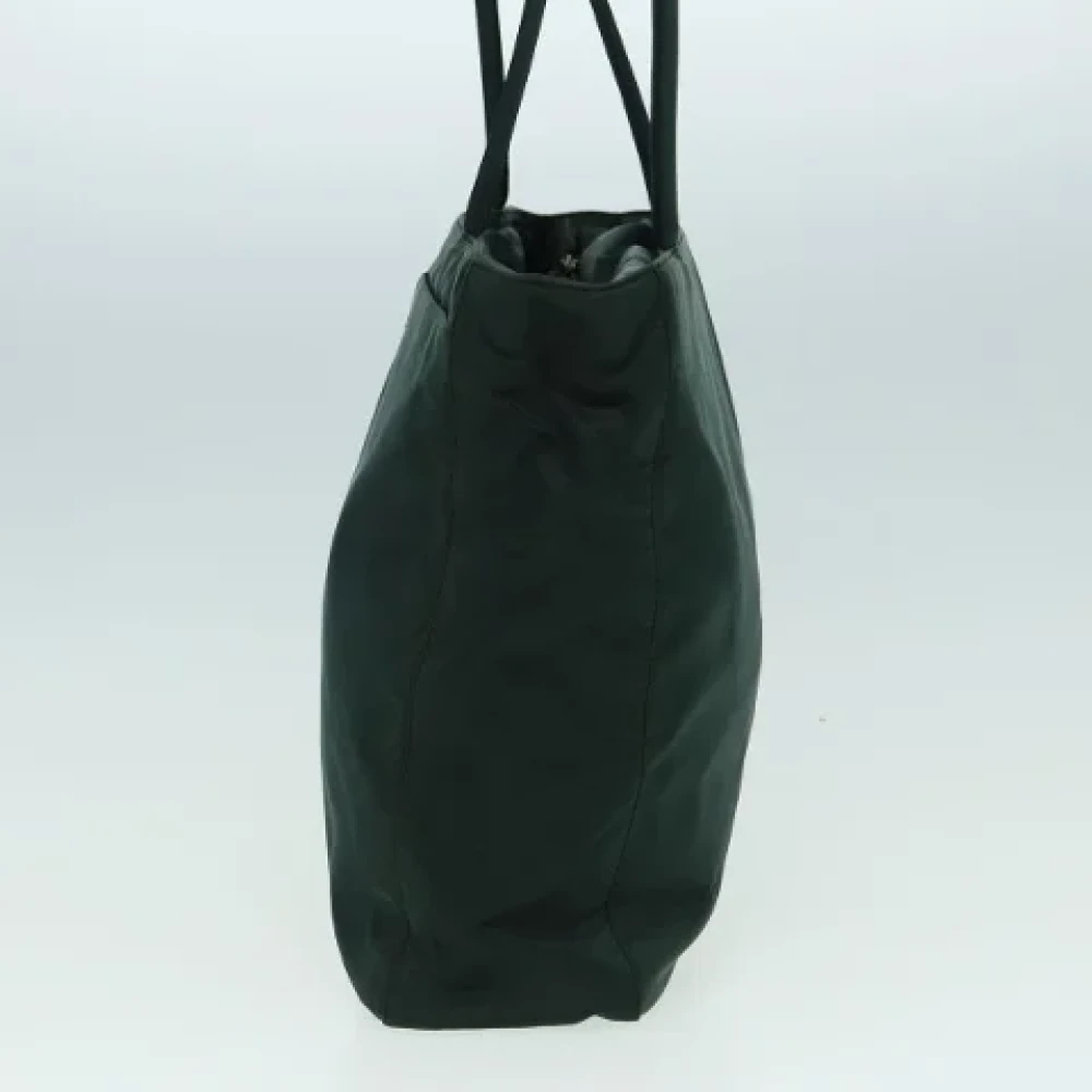 Prada Vintage Pre-owned Nylon totes Green Dames