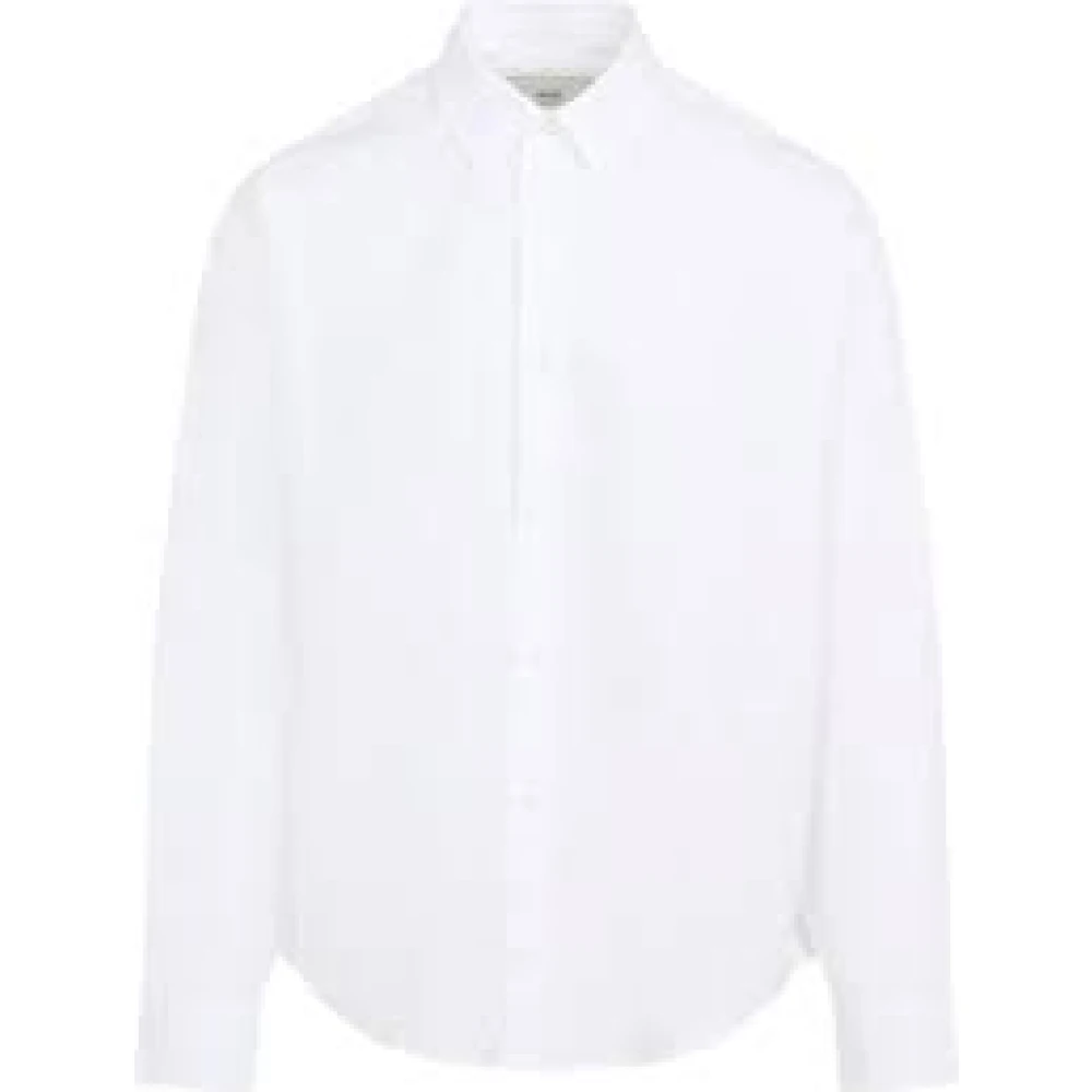 Ami Paris Casual Katoenen Overhemd voor Mannen White Heren