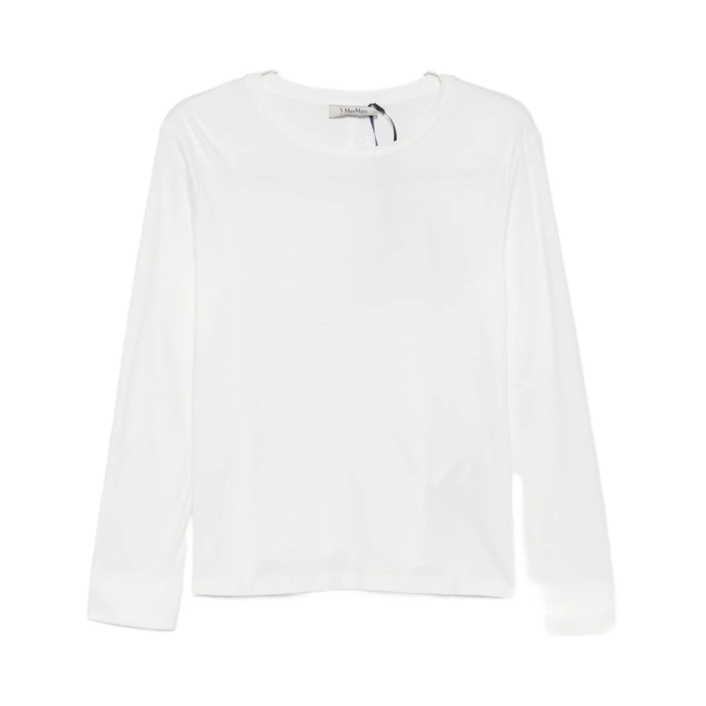 'S Max Mara Women's White Classic T-Shirt - Image 3