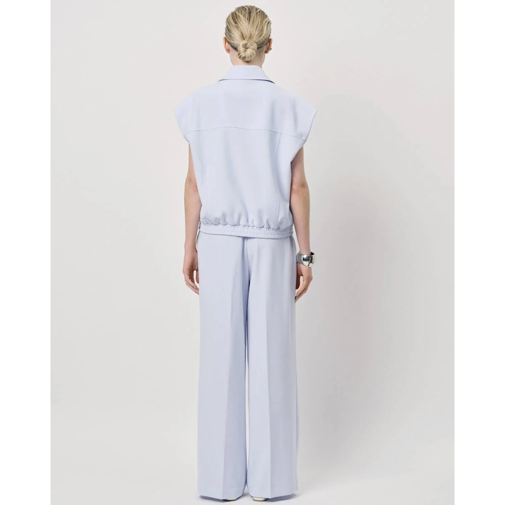 Dante 6 Wijde Elastische Broek Blue Dames