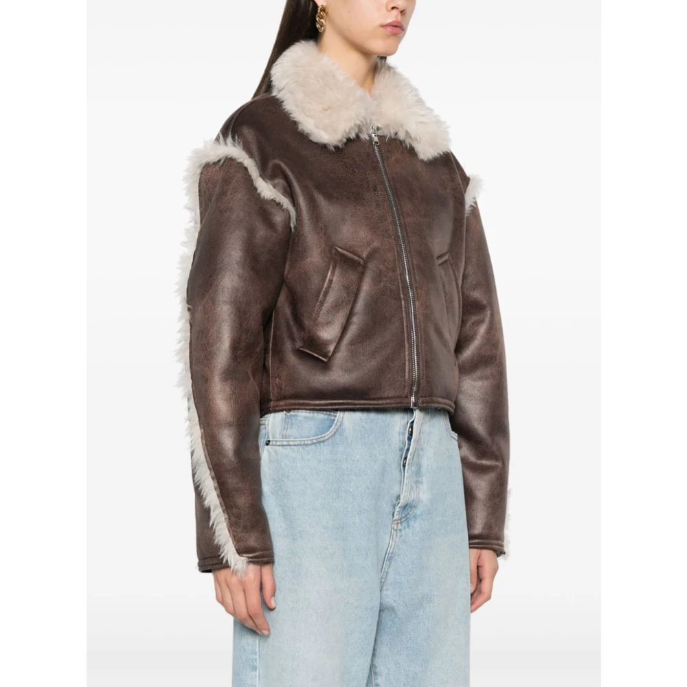 Séfr Stijlvolle Amari Jas voor jou Brown Dames