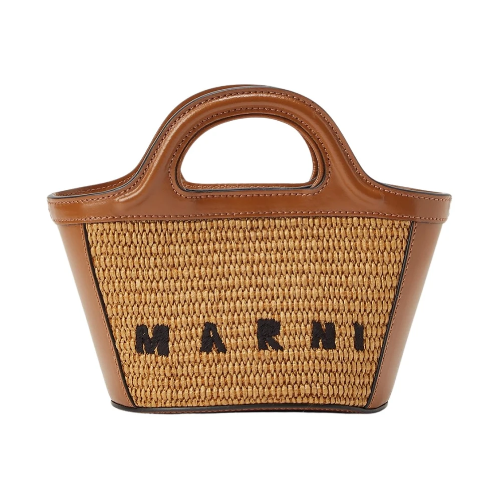 Marni - Bags > Tote Bags - Brown - Marni - Modalova