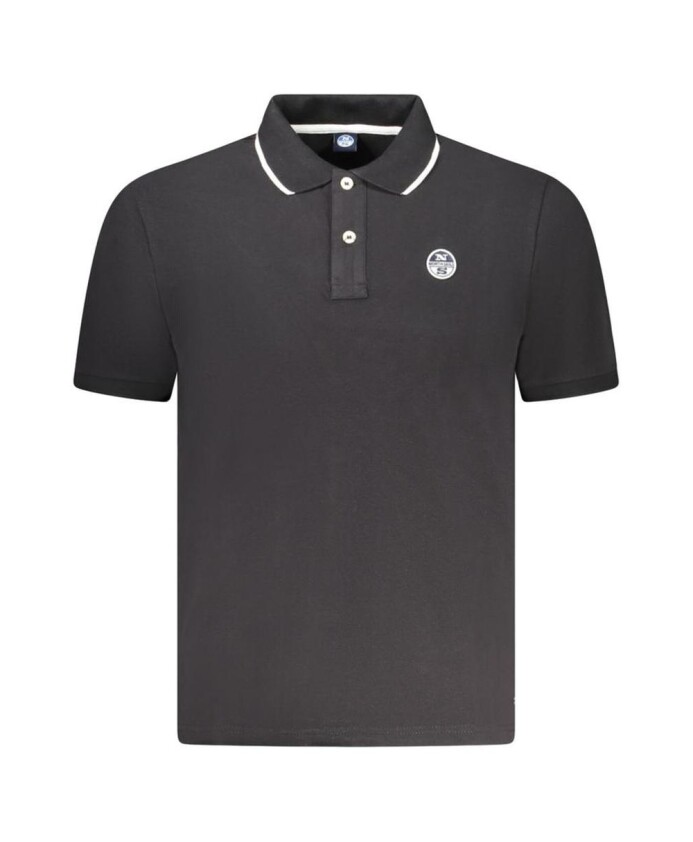 polo-classique-en-coton-noir