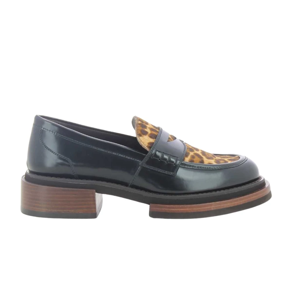 Pertini Dames Schoenen Cognac Black Dames