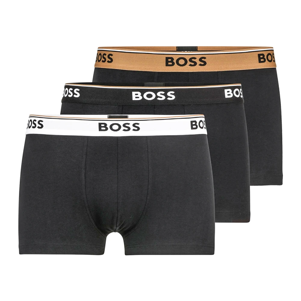 Hugo Herr Svart Underkläder S, Bomull, A Bomullstrunks För Män