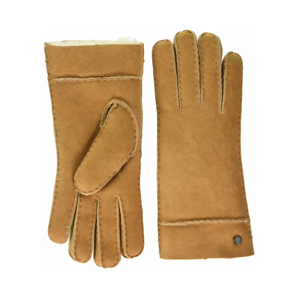 Roeckl Dames Helsinki Handschoenen in Hazelnoot Brown Dames