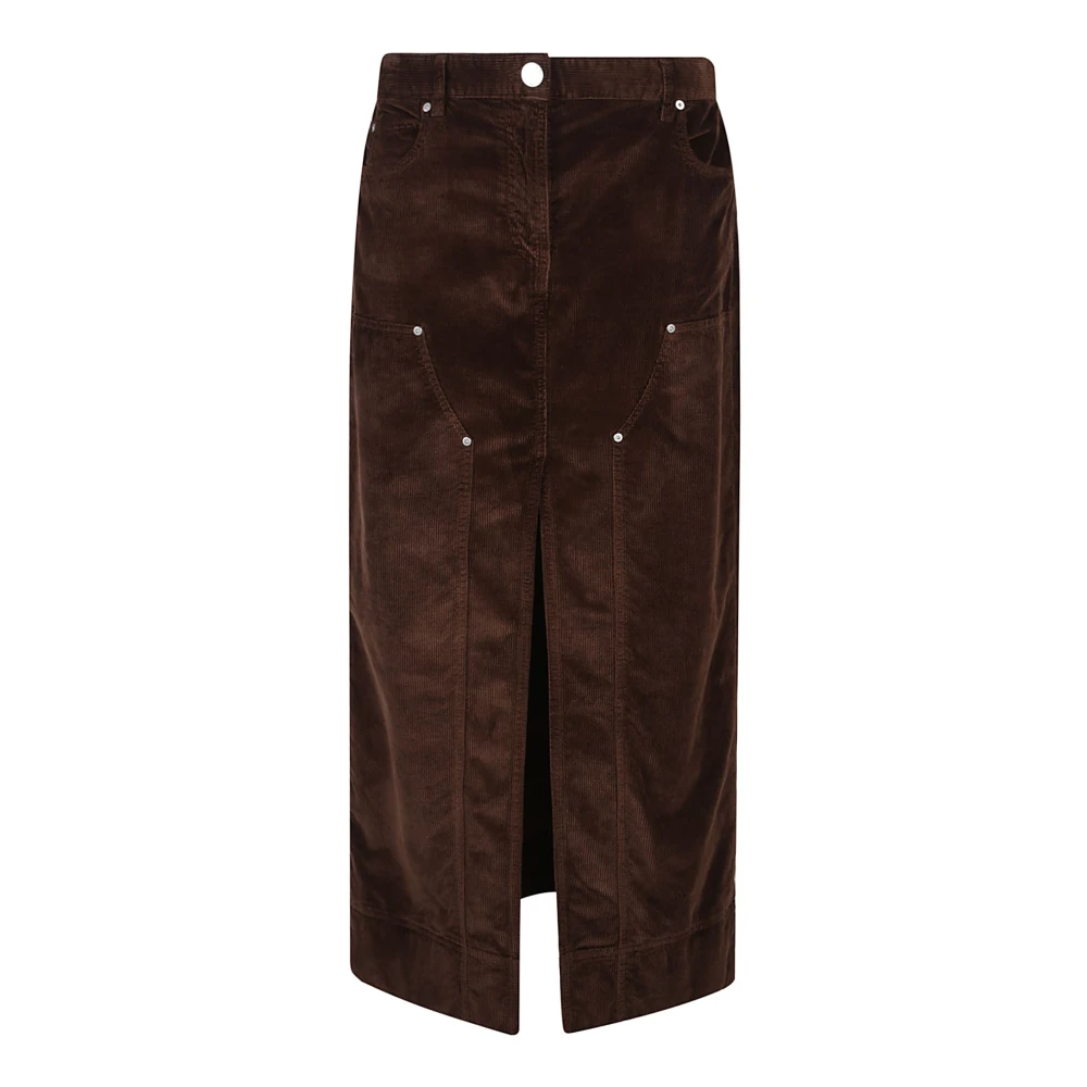 Pinko Elegante Gregoriana Rok Brown Dames