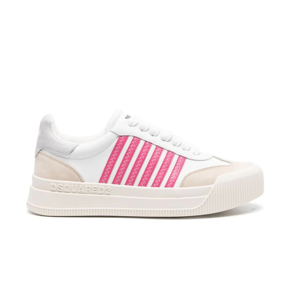 White Pink Gray Sneakers Dsquared2 Sneakers Miinto