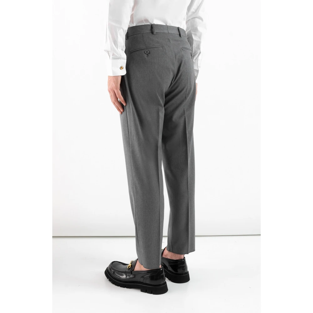 Corsinelabedoli Klassieke Broek Gray Heren