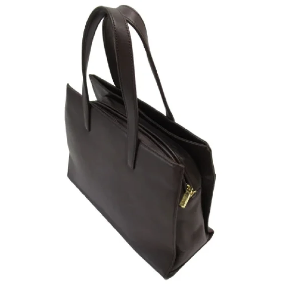 Loewe Pre-owned Leather totes Brown Dames