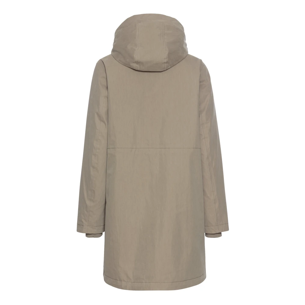 camel active Katoenmix Functionele Jas Green Dames