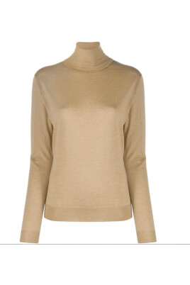 pull-col-haut-camel-maille-fine