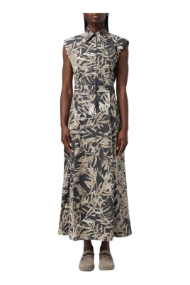 brown-maxi-dress-with-belt