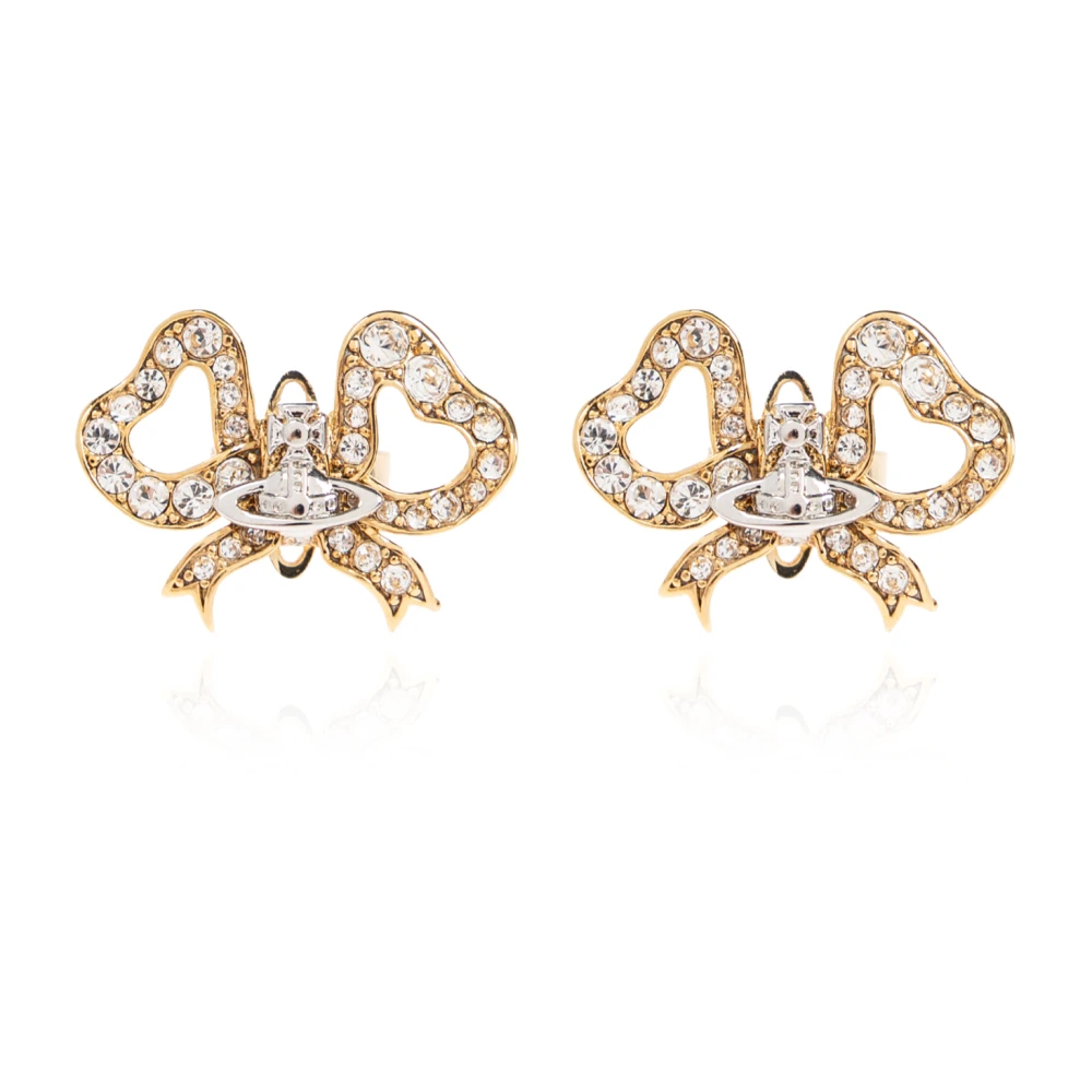 Vivienne Westwood Women's Yellow Brass Earrings