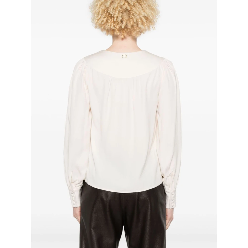 Twinset Witte Blouse White Dames
