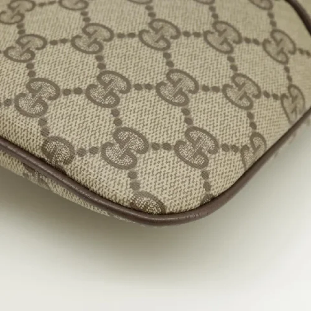 Gucci Vintage Pre-owned Leather gucci-bags Beige Dames