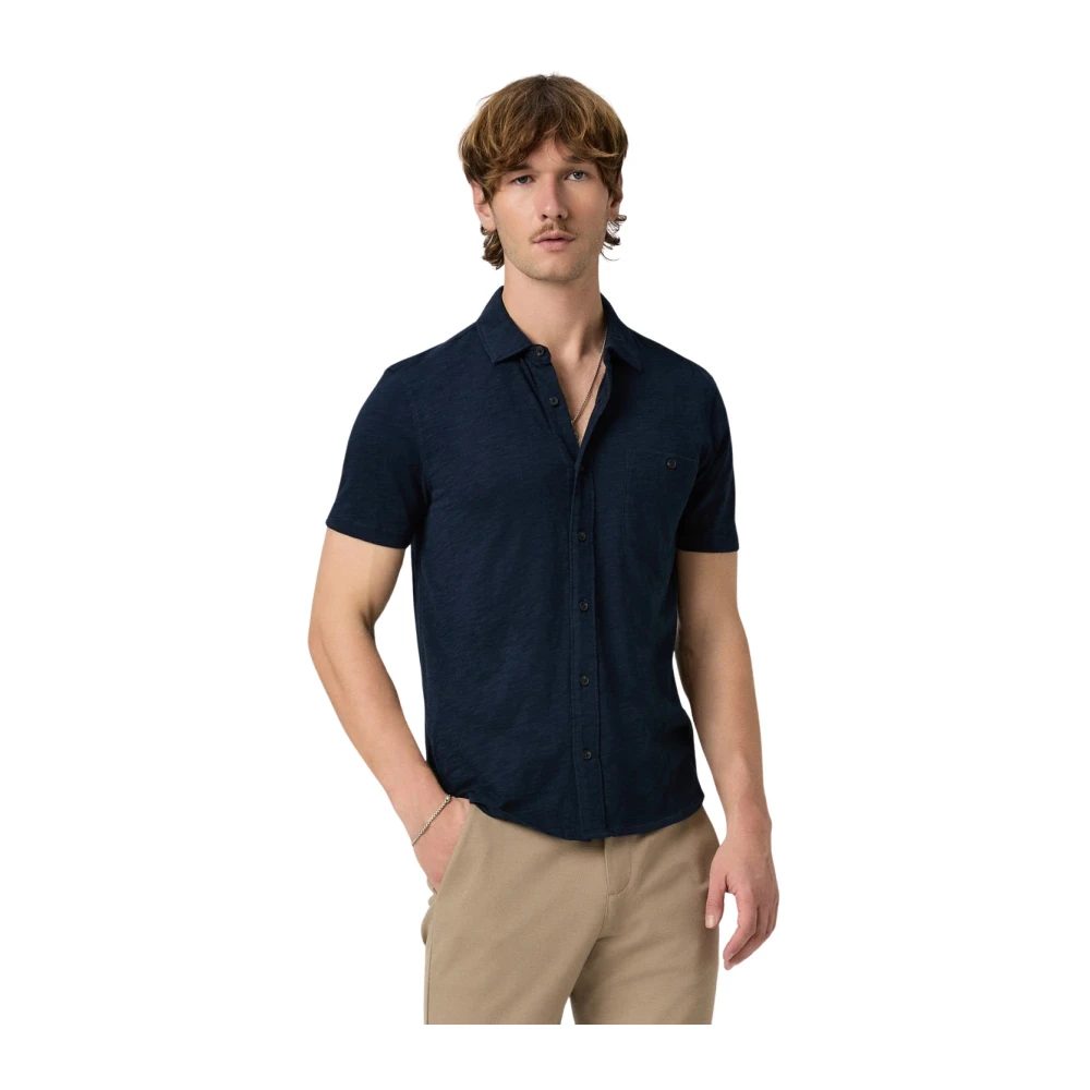 Paige Blue Carillo Short Sleeve Shirt - Male - Polo Shirts - S - Tops