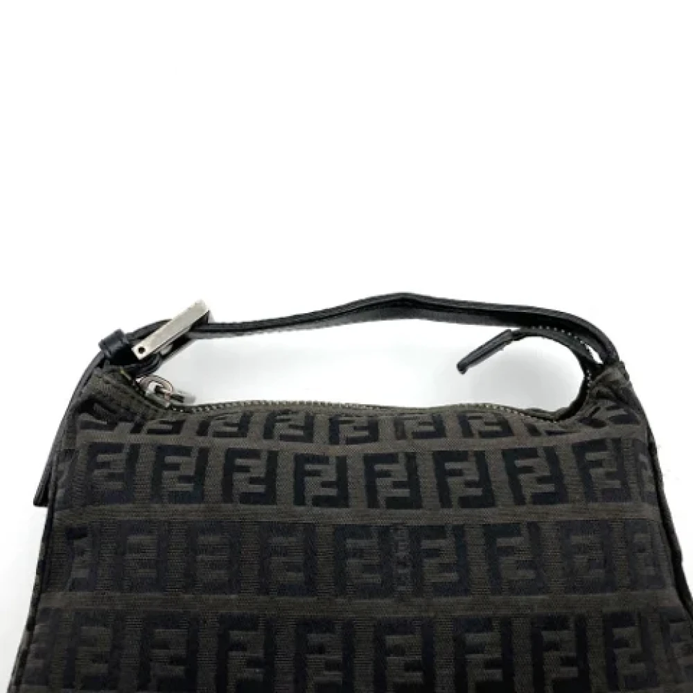 Fendi Vintage Pre-owned Leather fendi-bags Brown Dames