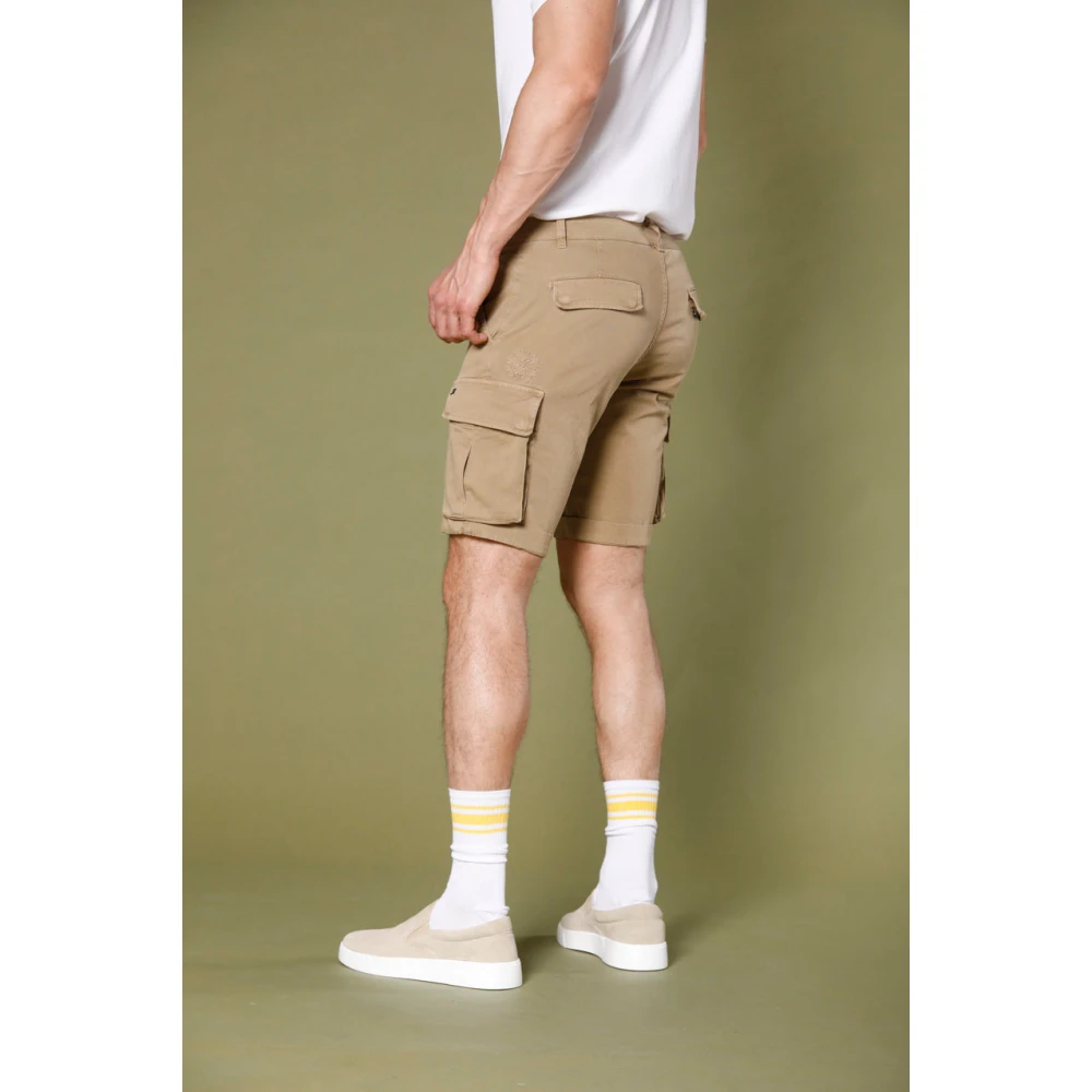 Mason's Cargo Bermuda Shorts voor Mannen Beige Heren