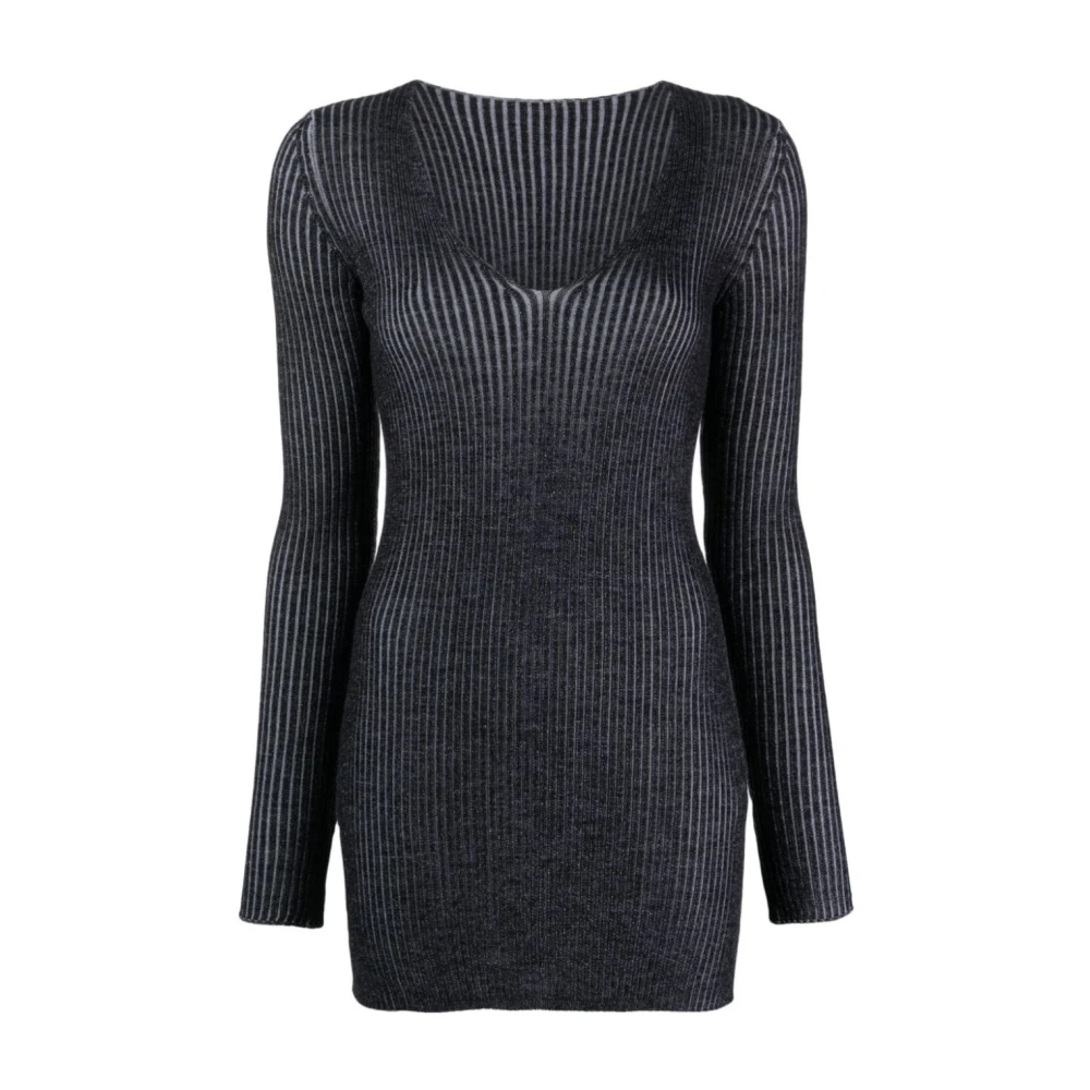 Roberto Collina V-Neck Pullover Sweater Black Dames