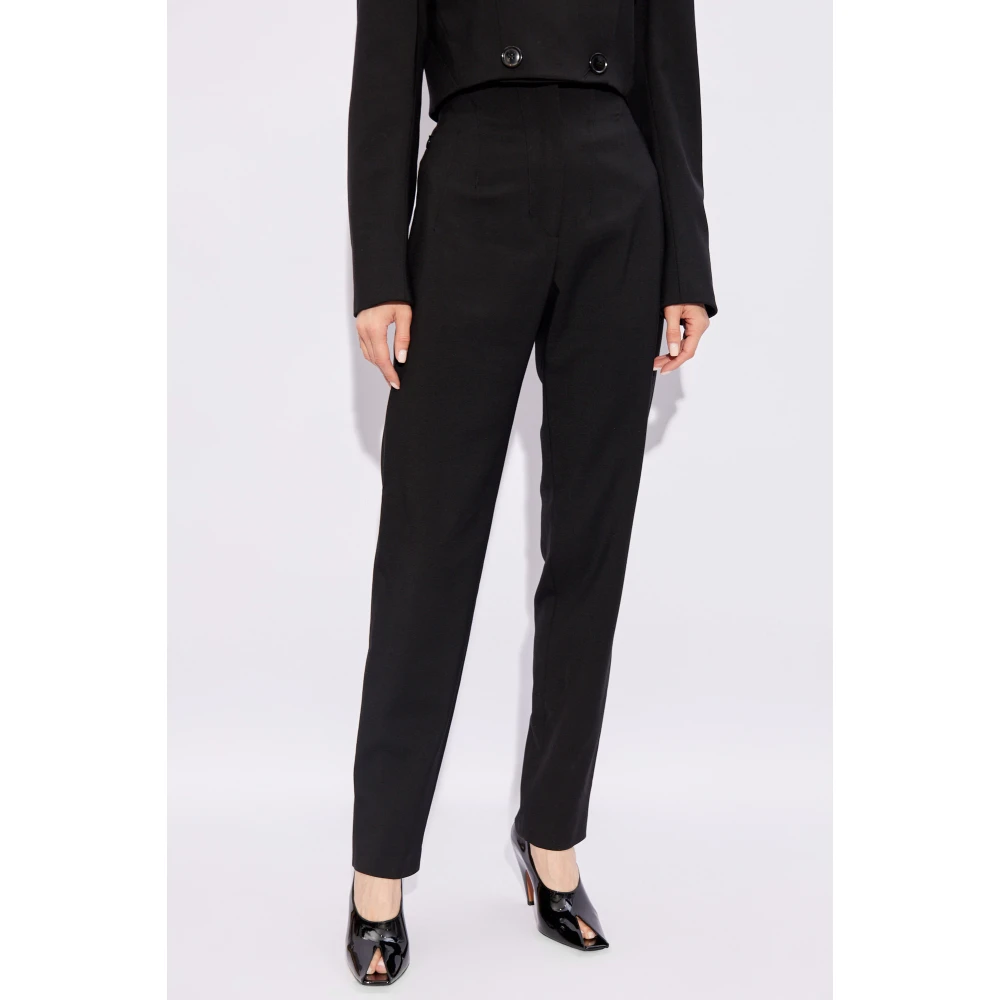 Alaïa Wollen broek Black Dames