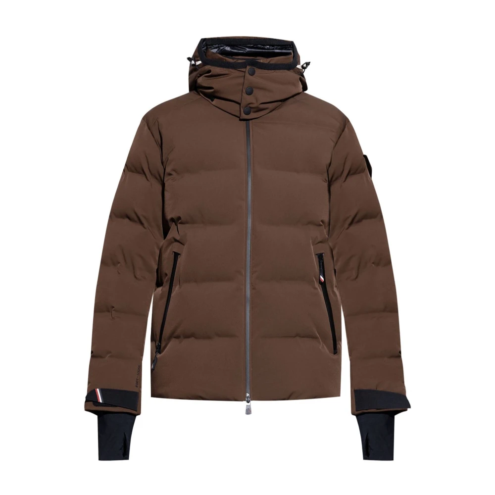 Moncler Bruna Grenoble Kappor med hög krage Brown, Herr