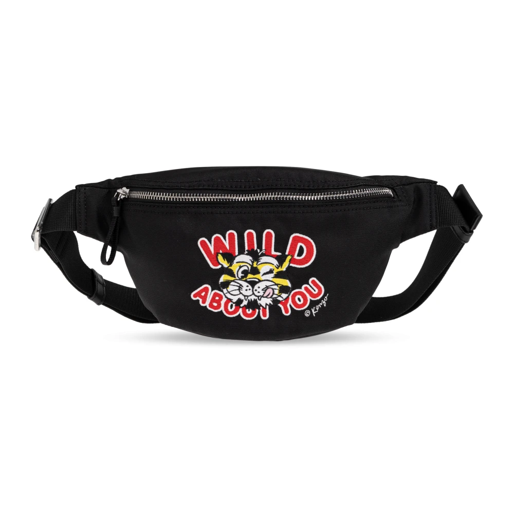 Kenzo Uomo Nero Borse, Taglia Unica, New,