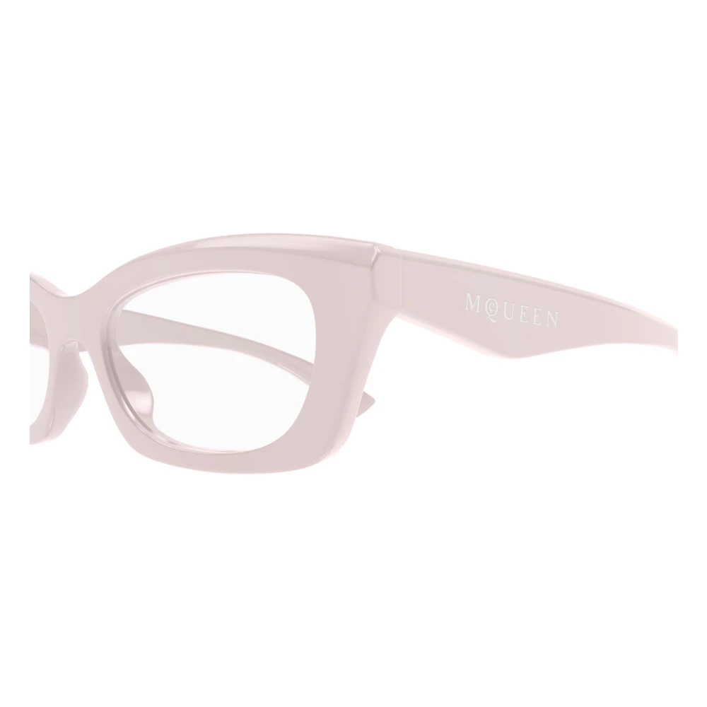 alexander mcqueen Stijlvolle Bril Am0474O Kleur 005 Pink Dames