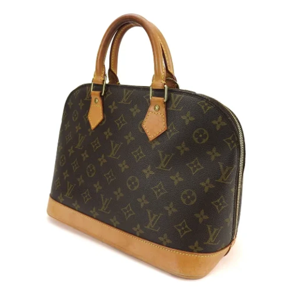 Louis Vuitton Vintage Pre-owned Canvas handbags Brown Dames