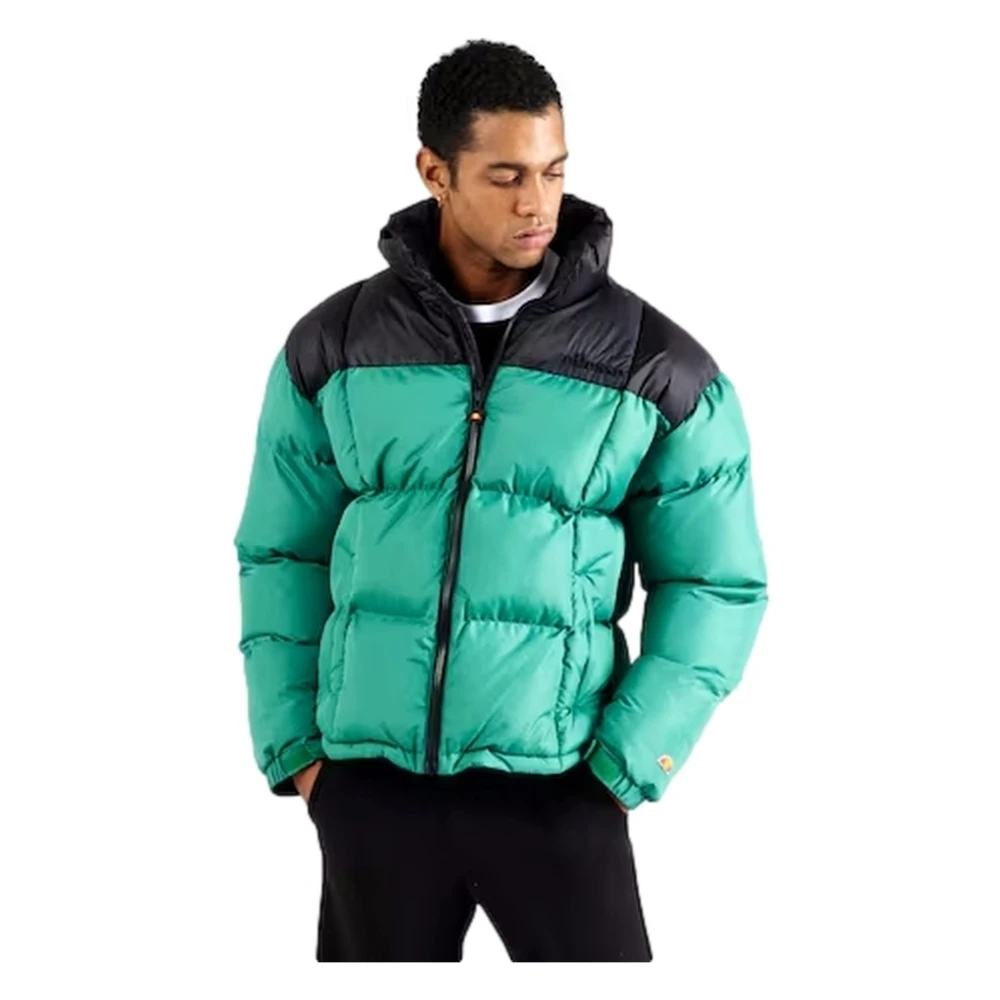 Ellesse Zwarte Gewatteerde Jas Blue Heren