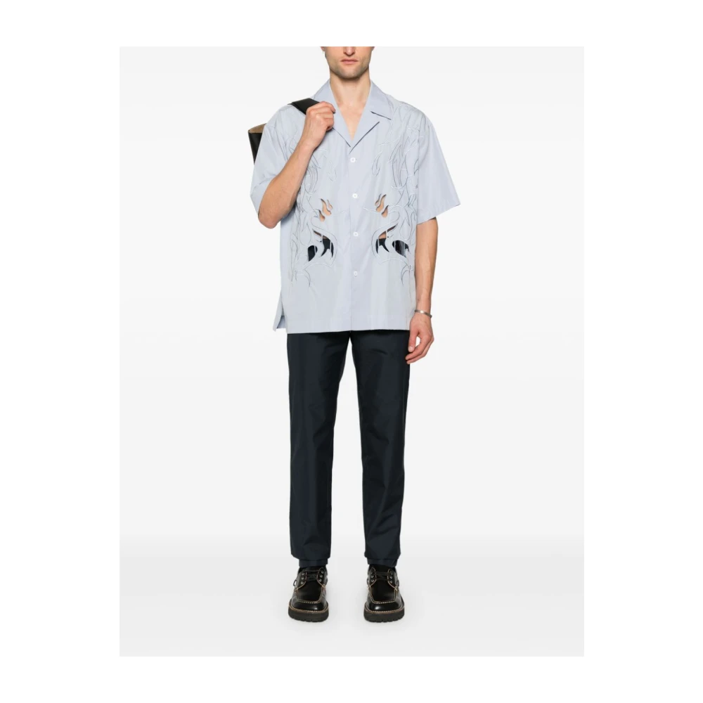Fendi Stijlvolle Broek Black Heren