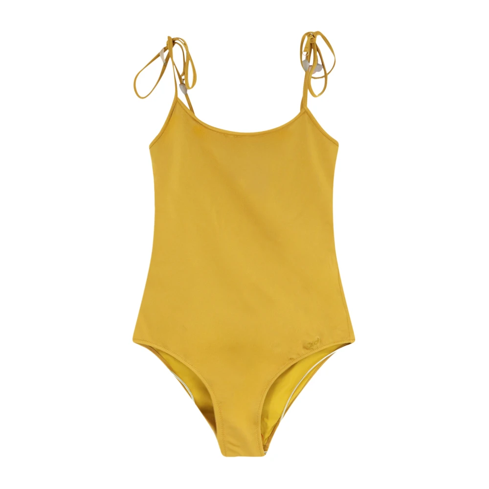 Chloé Donna Giallo Costumi Da Bagno, S, New,