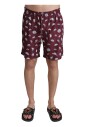 shorts-de-plage-imprime-chapeaux