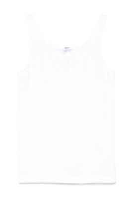 white-sleeveless-scoop-neck-top